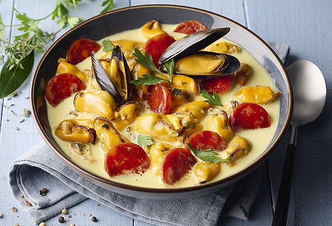 Crème de moule au chorizo | Loste
